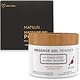 Nuru Massage Gel Powder 40g, Massage Lotion for Massage Therapy with Seaweed and Green Tea Extract, Paraben and Glycerine free, Makes 4 Litre, Made in Japan