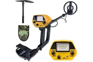 ONLYFLY Voilamart Metal Detector Waterproof for Adults and Kids, Bounty Hunter Gold Digger Metal Detector with High Accuracy Adjustable Pointer Display, for Detecting Coin, Beach Treasures