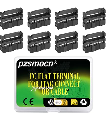 Cavo A Nastro Piatto IDC Uxcell FC-40 - 18 Pin, Passo 2.54mm, 30 Cm - Connettori FC/FC Femmina