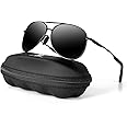 MXNXEU Sonnenbrille Herren Fahrerbrille Polarisiert Schwarz Polarisierte Sonnenbrille Herren Outdoor Vintage Unisex UV400 Fah