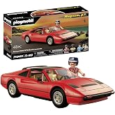 Playmobil Famous Cars 71343 Magnum, P.I. Ferrari 308 Gts Quattrovalvole, S&uuml;per Spor Araba, Araba Hayranları İ&ccedil;in Koleksiyon P