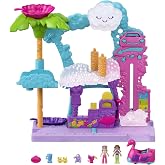 Polly Pocket-Polly Pocket Flamingo Car Water Fun