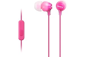 ‎SONY Sony MDR-EX15AP Lekkie słuchawki douszne z mikrofonem i pilotem