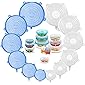 Heltus12 Pcs Silicone Stretch Lids, Various Sizes Durable Food Bowl Cover, Expandable Fresh-Keeping Cover (12 Pcs Set)