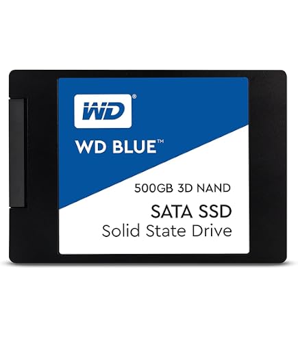 WD Blue, disco de estado sólido (SSD) interno de 500 GB - SATA a 6