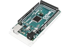 Arduino Mega 2560 REV3 [A000067] - Placa de Desarrollo con microcontrolador ATmega2560, Ideal para proyectos complejos, robótica, automatización y Aplicaciones con Muchas E/S.