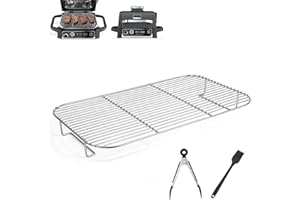 HAIWILL Griglia in acciaio inox per barbecue Ninja Woodfire OG701EU per affumicare grandi pezzi di carne, Ninja Woodfire ruggine compatibile con Ninja Grill Elettrico Woodfire OG701EU, per accessori Ninja