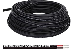 LAPP Cable Solar XLS-R-T, cable twin 2,5 mm², 4 mm², 6 mm², unión 10 m, 20 m