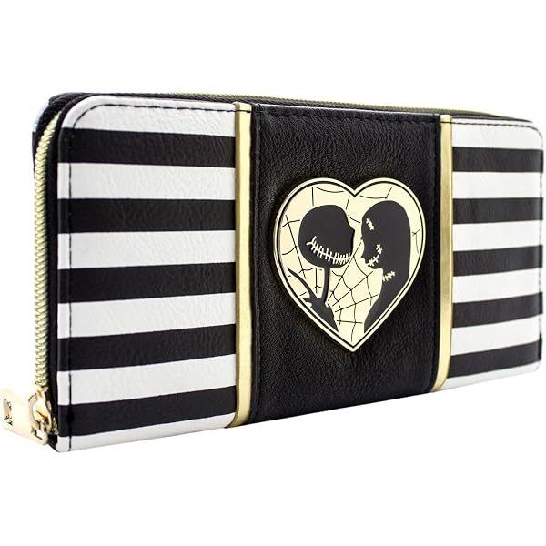 Lot Accessoires The Nightmare Before Christmas - Portefeuille, Porte-monnaie, Pochette