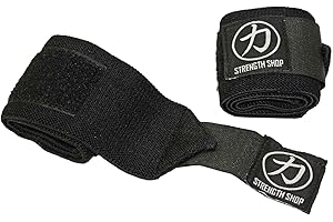 ‎STRENGTH SHOP Stärke Shop Hercules Wrist Wraps – schwarz