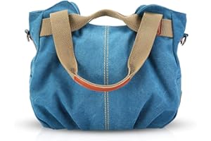 NICOLE & DORIS NICOLE&DORIS Bolsos para mujeres de Tela bolsos de hombro para mujer Bolso Hobo de Lona para Mujer