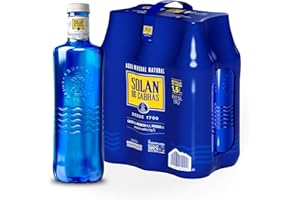 Solan de Cabras Eau minérale naturelle 1,5 L [Paquet de 6]