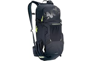 EVOC FR ENDURO BLACKLINE 16L plecak z ochraniaczem, plecak na wycieczki rowerowe i szlaki (plecak rowerowy, technologia LITESHIELD BACK PROTECTOR & AIR SYSTEM, rozmiar XL)
