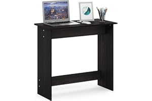 Furinno Simplistic Scrivanie per Computer, truciolato, Espresso, 39.37 x 39.37 x 75.57 cm