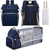 AFDLLDQM Diaper Backpack, Multifunctional Baby Diaper Bag