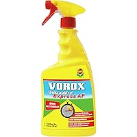 VOROX Unkrautfrei Express AF, Bekämpfung von Unkräutern an Zierpflanzen, Obst und Gemüse, Anwendungsfertig, 1 Liter