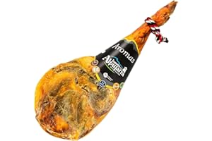 LalolaGourmet - Paleta Serrana Gran Reserva (5.5/6 kg) Curacion Natural 100% Sin Gluten y Baja en Sal I Paletilla de Jamon Serrano - Pata Delantera