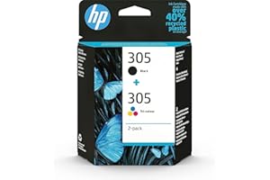 HP 305 2-Pack Tri-Color/Black SUPL