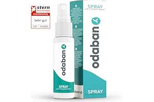 ‎ODABAN ANTIPERPSPIRANT odaban® Antitranspirant Deo Spray 30 ml gegen starkes Schwitzen | Anti-Schweiß-Deo für Hände, Achseln und Kopf | Antitranspirant für Männer & Frauen mit Langzeitschutz | duftneutral