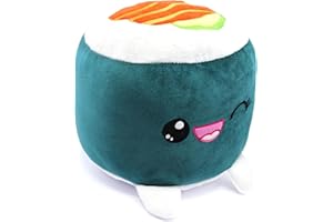 Joytoy Plushi Maki Sushi avec Saumon en Peluche 20 cm