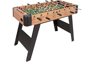 ColorBaby 85432 CB Games Futbolín para niños y Adultos, De Madera de Haya Resistente, Patas Metal, Marcadores manuales, 2-4 Jugadores, 121x61x81 cm, Futbolines, Juegos fútbol niño, Juguetes 6 años