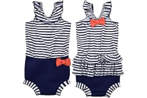 Splash About Happy Nappy Bañador pañal, Nautical, 0-4 meses