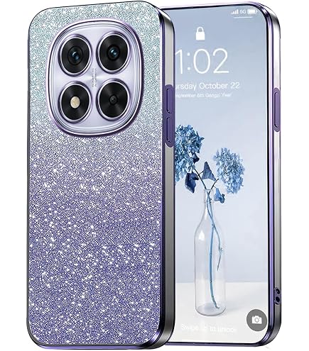 ChoosEU Trasparente Custodia per Xiaomi Redmi Note 14 Pro 5G Sottile TPU Silicone Cover Disegni Colorate Fiore Fiori Motivo per Ragazza Donne Antiurto Protettiva Case Morbido Custodie - Bianco Giallo