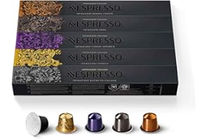 Nespresso Oryginalny zestaw Ispirazione Italiana 50 kapsułek do kawy - 10 x Venezia, 10 x Ristretto, 10 x Arpeggio, 10 x Roma, 10 x Livanto