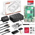 RasTech Raspberry Pi 5 16GB Kit 64GB Edition with Active Cooler,27W 5 ...