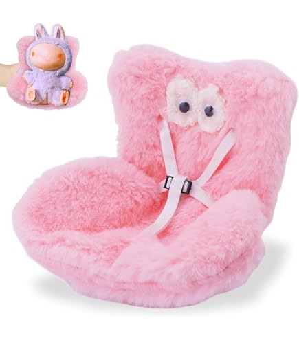 Puppen Autositz Mit Sicherheitsgurt - Süßes Puppenzubehör Für Auto