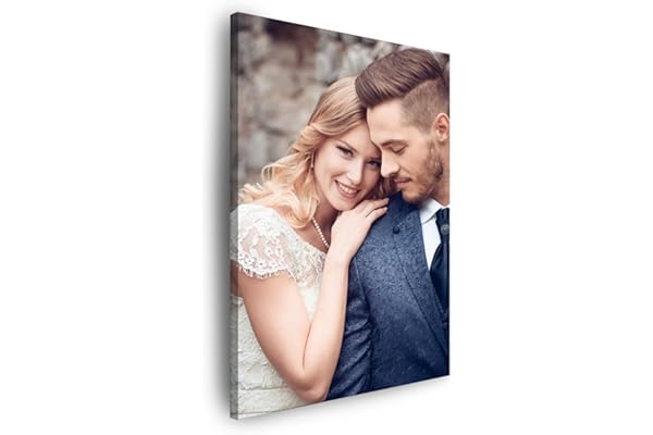 GP TONER Toile personnalisée avec vos photos, cadeaux d'impression numérique personnalisés images imprimées personnalisées sur toile, art mural prêt à accrocher 20x30 cm