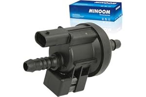 MINOOM 06H906517B Vapor Canister Purge Valve Solenoid Valve Compaitble with Au-di 2010-2012 Q5 SS TT 2010-2015 R8 Part No.#0280142458