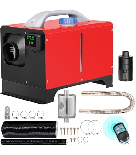 Tubo Riscaldatore Diesel Alluminio 300cm - Per Riscaldatori Aria 5kW, Nero - Foto 5