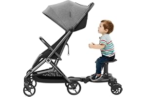 CuCummoo Passeggino per passeggino, universale, adatto per tutti i passeggini, adatto per bambini dai 3 ai 7 anni, con un carico massimo di 1,8 kg