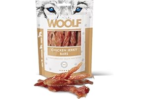 WOOLF Snacks Naturales para Perros | Barritas De Pollo Sin Conservantes | Chuches Perros Naturales - Dog Treats Saludables con Proteínas Y Vitaminas Esenciales | 100g