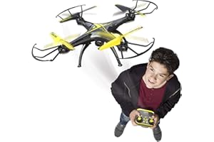 Silverlit Flybotic by Spy Racer Drone Enfant avec caméra télécommandé-Mode sans tête-Multidirectionnel-Utilisation intérieure/extérieure, 84842, Toy, embarquée