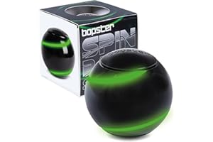 bopster Metall Spin Ball Fidget Schreibtischspielzeug – Hand Spinner, bestes Fidget-Spielzeug für Kinder, Jugendliche & Erwachsene – Stressabbau, Angstlinderung & Autismus (Im Dunkeln leuchten)