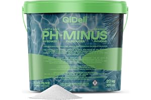 pH Minus Light Granulat 20 kg i Hink - för Pool och Bubbelpool