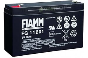 Original FIAMM FG11201 Akku 6V 12Ah Bleiakku Blei Gel Akku FG 11201 AGM Bleigel USV