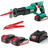 HYCHIKA BETTER TOOLS FOR BETTER LIFE Ak&uuml;l&uuml; Saber Testere, 18V Pil Pistonlu Testere, Ak&uuml;l&uuml; Elektrikli Testere, Ayarlanabilir H