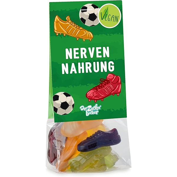 100 Stück Fußball-Zellophanbeutel Mit Goldfarbenen Bändern – Süßigkeitentüten Für Geburtstag, WM, Sportparty, 27,5x12,5 Cm