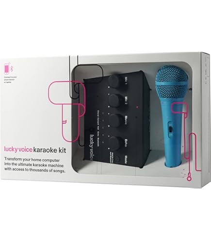LOL Surprise! Popsing Microfono Karaoke Rosa - Con Luci LED, Cambia Voce, Bluetooth, Per Bambine - Foto 9