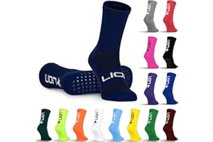 LION SPORTSWEAR Football Grip Socks For Men/Women/Kids - Variety Of Colours To Match Your Team Kit & Sleeve Socks