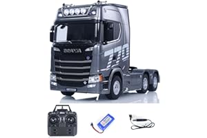 TOUCAN RC HOBBY 1:18 Plastic 6X4 Remote Control Tractor Truck 770S 1501 RWD RC Lorry Vehicle Light Sound RTR Model Toys for Adults Hobby Model