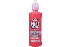 Tulip Slick tessuto dimensionale dipingere 4 once-True Red