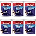 Ranipal Fabric Whitener/Cloth Whitener for Your White and Colored Clothes | Ranipal Fabric Whitener Powder Detergent - Pack of 6 (75 Gm)