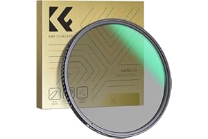 K&F CONCEPT 43mm Circular Polarizing Filter CPL Lens Filters Polarizer(Nano-D Series)