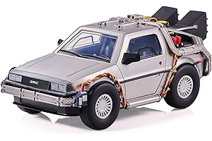 TUBBZ Special Edition: Back to the Future – Delorean Time Machine Collectible Vehicle Display Toy for Mini Figures