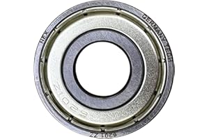 NEX SOLUTIONS GROUP NEX 6201 zz 1ud Rodamiento de Bolas 12x32x10mm Doble Junta Metalica y Acero Cromado, 6201-zz Rodamiento de Bolas Sellado