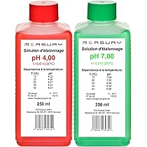 Solution tampon ORP 470 mv - 475 mv de 20 ml pour l'étalonnage d'une